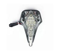 QINSHU Para YZF R6 2008-2012 Luz Posición Central Delantera LED Para Motocicleta Piloto Faro Antiniebla Faro Delantero Moto Focos(Clear LED light)