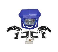 QINSHU Placa Faro Delantero Para CRF 150 230 XR Para YP20 2016 2017 2018 2019 2020 2021-2023 Para Enduro Motocross Carenado Piezas Faro Delantero Moto Focos(Azul)