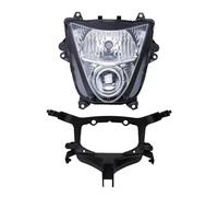 QINSHU Soporte Carenado Superior Faro Delantero Motocicleta Para Suzuki Para Hayabusa Para GSXR1300 2008 2009 2010 2011 2012-2020 Faro Delantero Moto Focos(With Bracket)