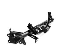 QINSHU Soporte Montaje Carenado Superior Faro Delantero Negro Para CBR 929 RR 2000 2001 Faro Delantero Moto Focos