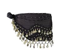 Qinsky Cinturón Danza del Vientre,Vientre Cinturón de Baile Pañuelo Danza del Vientre Cinturón de Baile para Actuaciones,Celebraciones,Bailes de Estudio