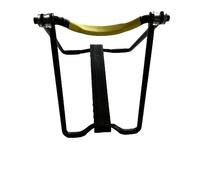 Qinto - Soporte universal para reposacabezas de cuello para guitarra y bajo eléctrico, herramienta de mantenimiento, color negro, fácil de instalar y usar