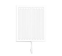 QINZITAO Desempañador eléctrico de vidrio de 220 V, película que no se empaña, resistente a la niebla, almohadilla térmica para gafas, película antivaho para mantener tu reflejo claro