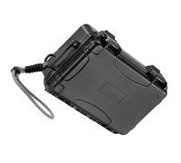 QINZITAO Funda protectora a prueba de golpes para 3 accesorios de cámara, caja de almacenamiento compacta con diseño de gancho de cordón