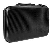 QINZITAO Funda protectora rígida impermeable para almacenamiento de accesorios de cámara de acción 360 y organización de viaje