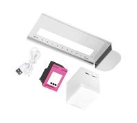 QINZITAO Impresora de inyección de tinta de mano para impresión artística de alimentos y café con leche en pan, café, postre, decorador, impresión en color/negro