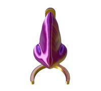 QINZITAO Soporte de gafas en forma de nariz 3D para escritorio, soporte de exhibición de gafas para escritorio de oficina y decoración del hogar