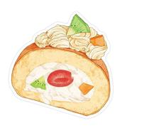QINZITAO Sweet Station Series - Bloc de notas adhesivas para postres, pasteles, notas para notas y notas para la escuela y la oficina