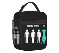 QIOEURYU Bolsa de Almuerzo Normal People Scuba Diving Térmicamente Aislado Mujeres Buceadores Reutilizable para Caja de Comida para Trabajo,Escuela,Viajes,Picnic,Oficina