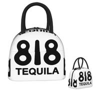 QIOEURYU Bolsas de almuerzo unisex 818 Tequila Caja Bento aislada portátil Bolsas de picnic térmica para mujer Chica Trabajo Clásico Viaje al aire libre