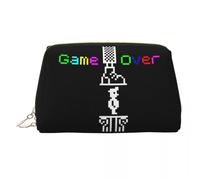 QIOEURYU Bolsas de viaje Manic Miner Game Over ZX Spectrum Bolsa de cosméticos para mujeres maquillaje Bolsillo Almacenamiento de artículos de aseo Caja de kits Regalos para vacaciones al aire libre