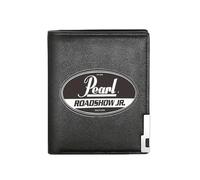 QIOEURYU Cartera de hombre Pearl Roadshow Batería Negocios Casual para hombres Elegante Sencillo Práctico Estampado Gráfico Creativo