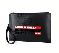 QIOEURYU Cartera impresa CAMPEONATO MUNDIAL DE RALLY Elegante bolso PU para hombres Moderno y práctico para llevar a diario Regalos para hombres Mujeres