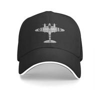 QIOEURYU Classic Baseball Cap de Havilland Mosquito Man For The Sun Regalos para Chicos y niñas para Acampar Senderismo