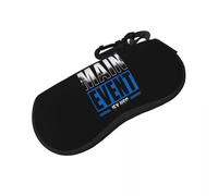 QIOEURYU Estuche de gafas Símbolo Gafas para hombres mujeres Ciencia ficción suave Guerras tribales Programa de televisión Gafas de sol Bolsa protectora Caja de almacenamiento compacta y portátil