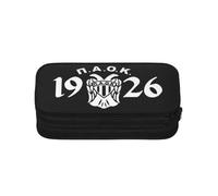 QIOEURYU Estuches para lápices Paok Thessaloniki Ultras Hooligans para Estudiante Caja de lápices Bolsa de lápices Gran capacidad Porta bolígrafos Regalos de vacaciones