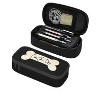 QIOEURYU Estuches para lápices Soy tu perro Bolsas para bolígrafos de gran capacidad Caja de bolígrafos para niños y niñas Estudiantes Papelería Regalos escolares de vacaciones