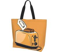 QIOEURYU Lindo llanto con estampado de motosierra para mujer Bolso de ocio de un solo hombro Multiusos Bolsa de compras grande multiusos Loisirs Confort Regalos de vacaciones