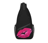 QIOEURYU Mochila Cool Out Fishing Sling Crossbody Men Fish Fisherman Shoulder Bag Chest para senderismo Regalos de vacaciones Ocio al aire libre