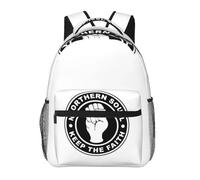 QIOEURYU Mochila Northern Soul Keep The Fait Niños Niñas Mochila Niños Mochila Mochila Bolso de Hombro Mochila de Gran Capacidad Ocio al Aire Libre Regalos de Vacaciones