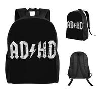 QIOEURYU Mochila Ocio Al aire libre TDAH Estudiante Mochila escolar Senderismo Mochila de viaje para hombres Mujeres Moda Bolsos de hombro Regalos de vacaciones