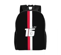 QIOEURYU Mochila Racing Driver Rising Star Laptop Hombres Mujeres Mochila básica para estudiantes de escuela universitaria Bolsa de deportes de motor Ocio al aire libre Regalos de vacaciones