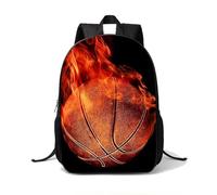 QIOEURYU Mochilas Baloncesto simple de gran capacidad para estudiantes de primaria 1-3 grados portátil para niños Ocio al aire libre Regalos de vacaciones