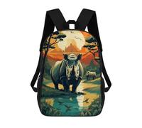 QIOEURYU Mochilas Brittany Spaniel Soldier 17 pulgadas Mochila escolar con cremallera Escolares De Bag Leisure Outdoor Holiday Gifts