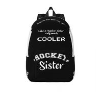 QIOEURYU Mochilas Ocio Hockey al aire libre Hermana como una hermana normal Solo mucho COOLER Bolsas de lona simples y elegantes para mujeres Regalos de vacaciones