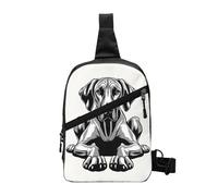 QIOEURYU Mochilas para hombres y mujeres The Rhodesian Ridgeback Bolso de pecho Bandolera Viaje Senderismo Mochila de hombro Ocio al aire libre Regalos de vacaciones
