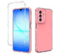 QiongniAN 3-in-1 Funda Protectora anticaídas Compatible con Samsung Galaxy A55 5G SM-A556B/DS Funda para teléfono Pink