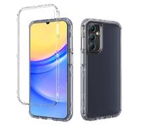 QiongniAN 3-in-1 Funda Protectora anticaídas Compatible con Samsung Galaxy S25 FE 5G SM-S731B Funda para teléfono Clear