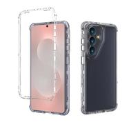 QiongniAN 3-in-1 Funda Protectora anticaídas Compatible con Samsung Galaxy S26+ SM-S947B SM-S947U SM-S947E/DS Funda para teléfono Clear