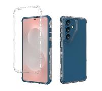 QiongniAN 3-in-1 Funda Protectora anticaídas Compatible con Samsung Galaxy S26+ SM-S947B SM-S947U SM-S947E/DS Funda para teléfono Blue