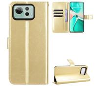 QiongniAN Compatible con ASUS Zenfone 12 Ultra 5G AI2501 Funda Carcasa Case Funda Gold