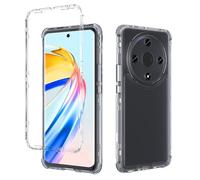 QiongniAN Compatible con Honor Magic6 Lite Carcasa Case,3-in-1 Funda Protectora anticaídas Compatible con Honor X9b ALI-NX1/ X50 5G ALI-AN00 Funda para teléfono Clear