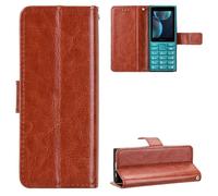 QiongniAN Compatible con Nokia 108 4G 2024,Compatible con HMD 200 4G 2026/105 4G Funda Carcasa Case Funda Brown