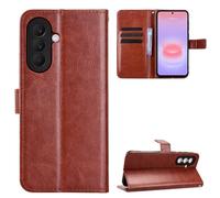 QiongniAN Compatible con Samsung Galaxy A57 5G SM-A576B/DS Funda Carcasa Case Funda Brown