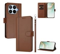 QiongniAN Compatible con Xiaomi 17T Pro Funda Carcasa Brown