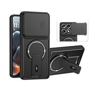 QiongniAN Protector de cámara Integrado Carcasa Compatible con Motorola Signature 5G XT2603-2 / Edeg 70 Ultra/Moto X70 Air Pro Funda móvil Black