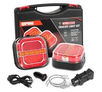 Qiping inalámbrica Luces traseras remolque led magnéticas 12v wireless - recargable, impermeable, sin cable, homologada E