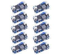 QIQIAZI DC-DC Buck Converter Modulo 3.2-46V a 1.25-35V Step-Down Converter, 10 unidades, módulo convertidor Step-Down, regulador de voltaje, fuente de alimentación ajustable