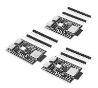 QIQIAZI Para módulo ESP32-C3, placa de desarrollo ESP32-C3-1, Mini ESP32-C3FN4 2.4G WiFi + Bluetooth 5.0 (LE) placa de desarrollo con interfaz dual tipo C para Arduino (3 unidades)