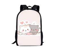 QIQISE Mochilas de lobo de nieve para niños, bolsas de libros para niños de sexto grado, bolsa de hombro grande impermeable para laptop, mochila para estudiantes, adolescentes y niñas, escuela