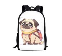 QIQISE Mochilas de lobo de nieve para niños, bolsas de libros para niños de sexto grado, bolsa de hombro grande impermeable para laptop, mochila para estudiantes, adolescentes y niñas, escuela
