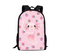QIQISE Mochilas de lobo de nieve para niños, bolsas de libros para niños de sexto grado, bolsa de hombro grande impermeable para laptop, mochila para estudiantes, adolescentes y niñas, escuela