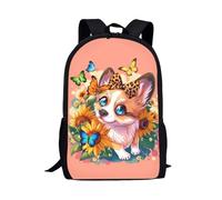 QIQISE Mochilas de mariposa rosa para niños, bolsas de libros para niñas de sexto grado, bolsa de hombro grande impermeable para laptop, mochila para estudiantes, adolescentes, niñas, escuela primaria