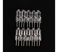 QIROGKC 5 pcs G4 Halogen Lamp Instrument Lamp G4 6V 30W Microscope Bulb 10pcs G4-6V