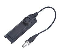 QIRUIMY Interruptor táctico de doble función M300 M600 interruptores remotos, linterna Airsoft control constante/momentáneo para riel picatiny de 20 mm (negro)