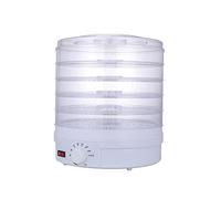 Qis.GH Deshidratador De Alimentos Sin BPA, Alimentos Secador De Frutos Dehydrater Temporizador, Deshidratador De La Máquina De Las Frutas, Verduras, Carnes Y Chile, 250W Grande De 5 Bandejas